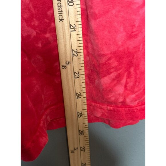 VTG 1990s Mickey Unlimited Mouse Disney Red Tie Dye Women's Large Jerry Leigh - Picture 8 of 9